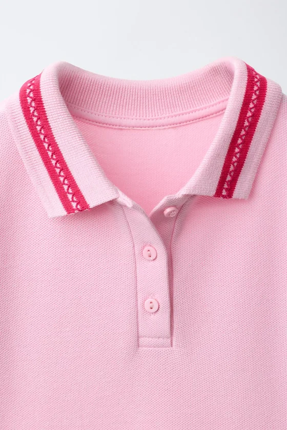 ПЛАТЬЕ-ПОЛО ИЗ ПИКЕ