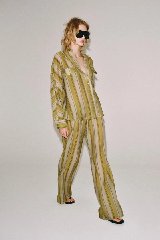 БРЮКИ В ПОЛОСКУ — ZW COLLECTION