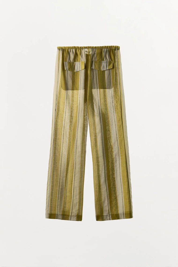 БРЮКИ В ПОЛОСКУ — коллекция Zara «ZW»