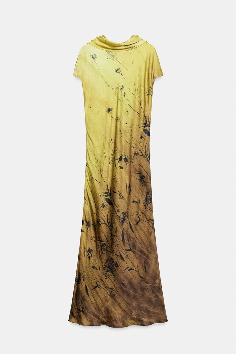 ПЛАТЬЕ С ПРИНТОМ коллекция Zara «ZW»