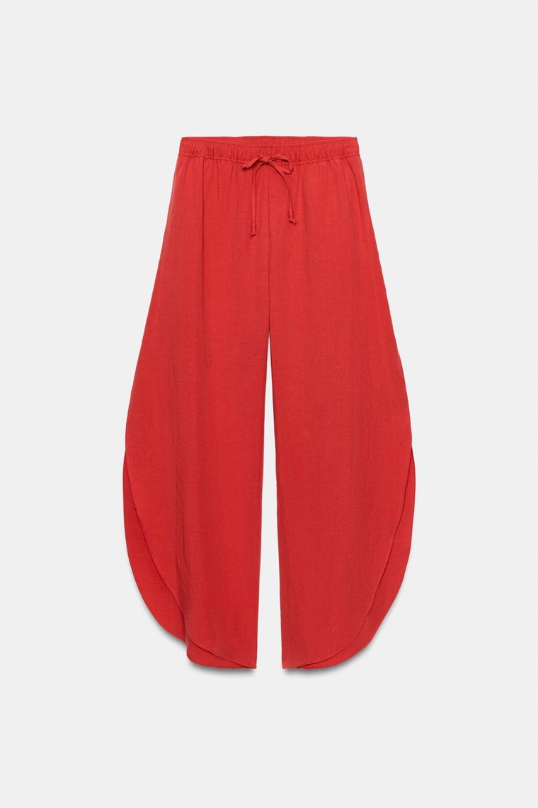 БРЮКИ С РАЗРЕЗАМИ — коллекция Zara «ZW»