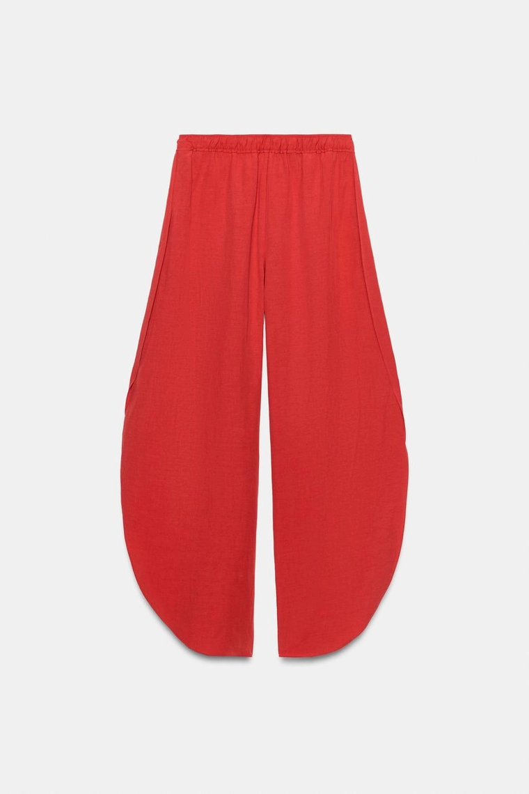 БРЮКИ С РАЗРЕЗАМИ — коллекция Zara «ZW»