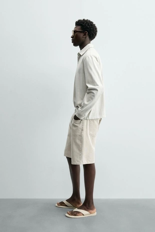 Джинсовые шорты стандартной посадки- Заказать в России