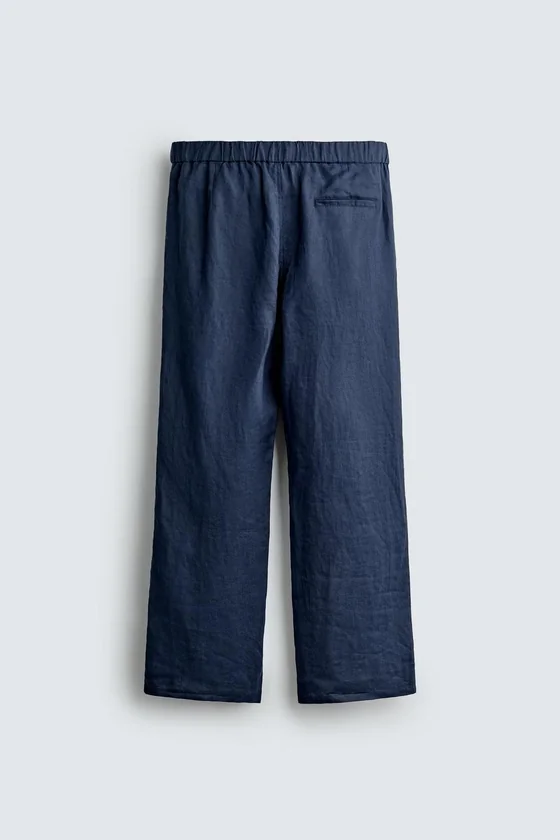 ЛЬНЯНЫЕ БРЮКИ REGULAR FIT