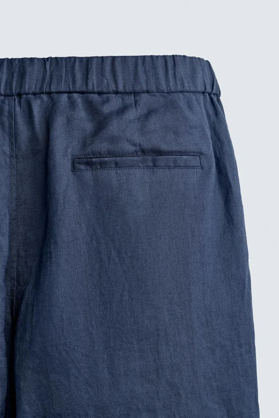 ЛЬНЯНЫЕ БРЮКИ REGULAR FIT