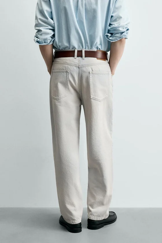 ДЖИНСЫ Багги укороченные FIT