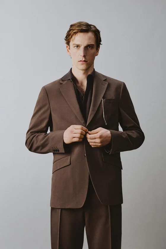 КОСТЮМНЫЙ БЛЕЙЗЕР REGULAR FIT