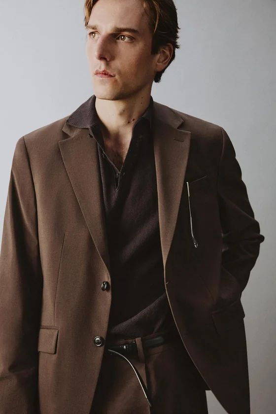 КОСТЮМНЫЙ БЛЕЙЗЕР REGULAR FIT