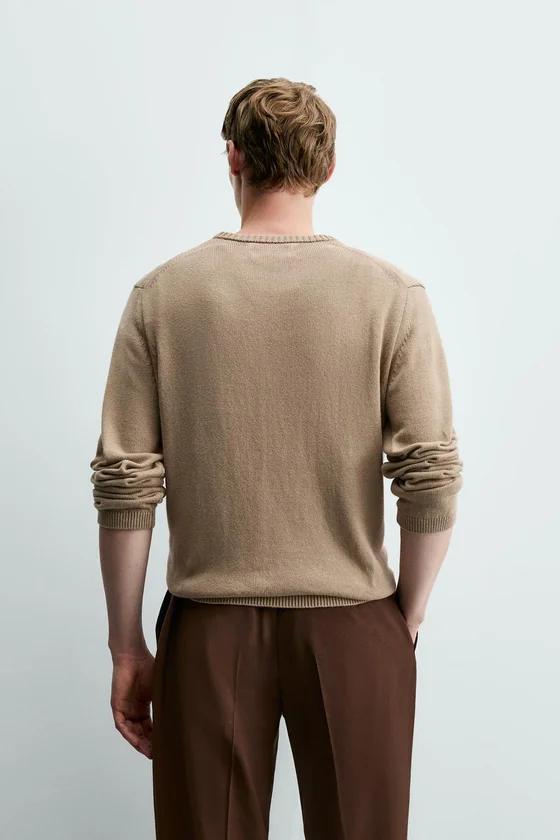 СВИТЕР RELAXED FIT ИЗ ХЛОПКА