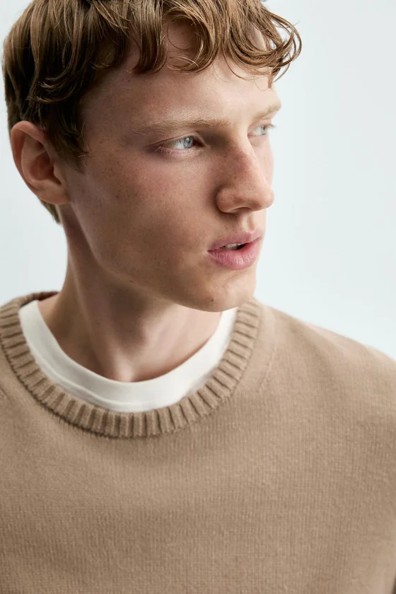 СВИТЕР RELAXED FIT ИЗ ХЛОПКА