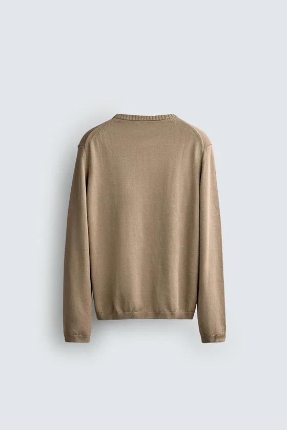 СВИТЕР RELAXED FIT ИЗ ХЛОПКА