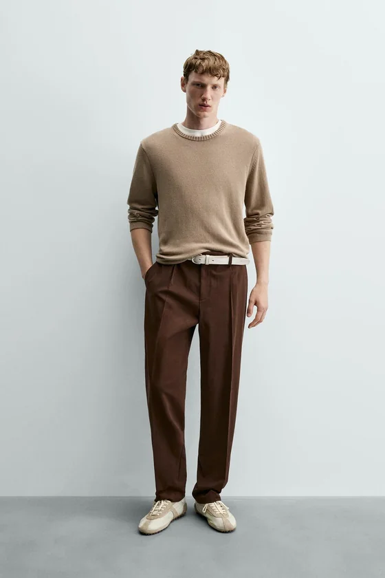 СВИТЕР RELAXED FIT ИЗ ХЛОПКА