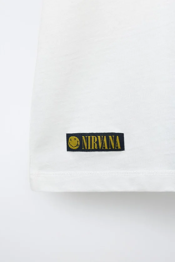 ФУТБОЛКА С ПРИНТОМ NIRVANA®