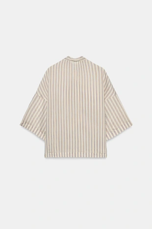 Купить Zara Рубашка в полоску — ZW COLLECTION