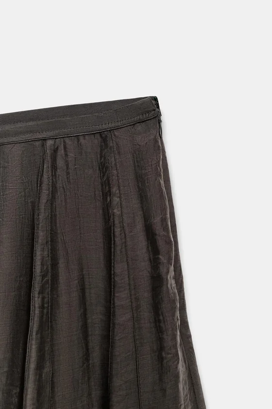 ЮБКА ИЗ СМЕСОВОЙ ТКАНИ — ZW COLLECTION