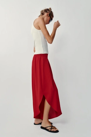 Легкие брюки с разрезами- Заказать в России