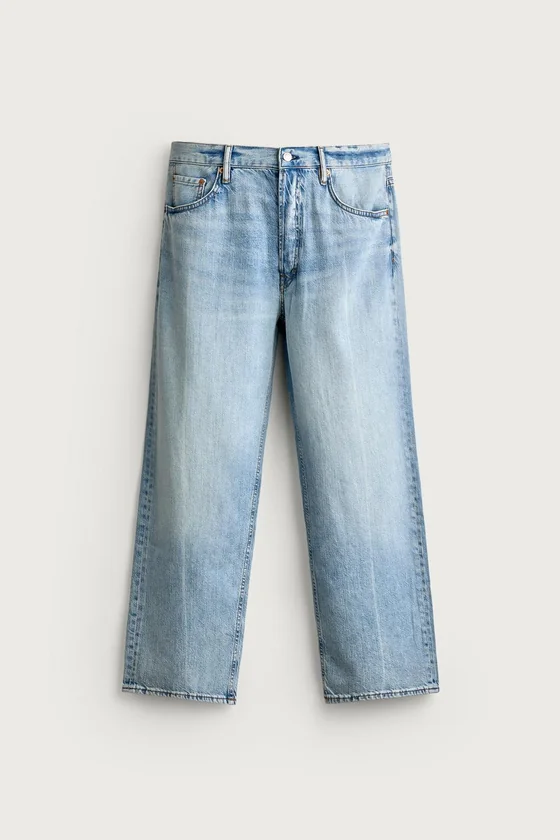 ЛЕГКИЕ УКОРОЧЕННЫЕ ДЖИНСЫ REGULAR FIT