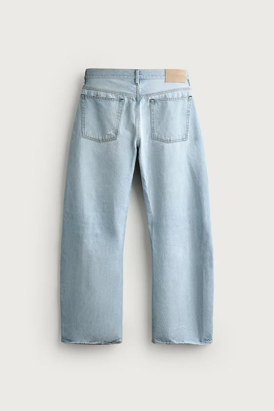 ДЖИНСЫ BARREL FIT С РАЗРЕЗАМИ
