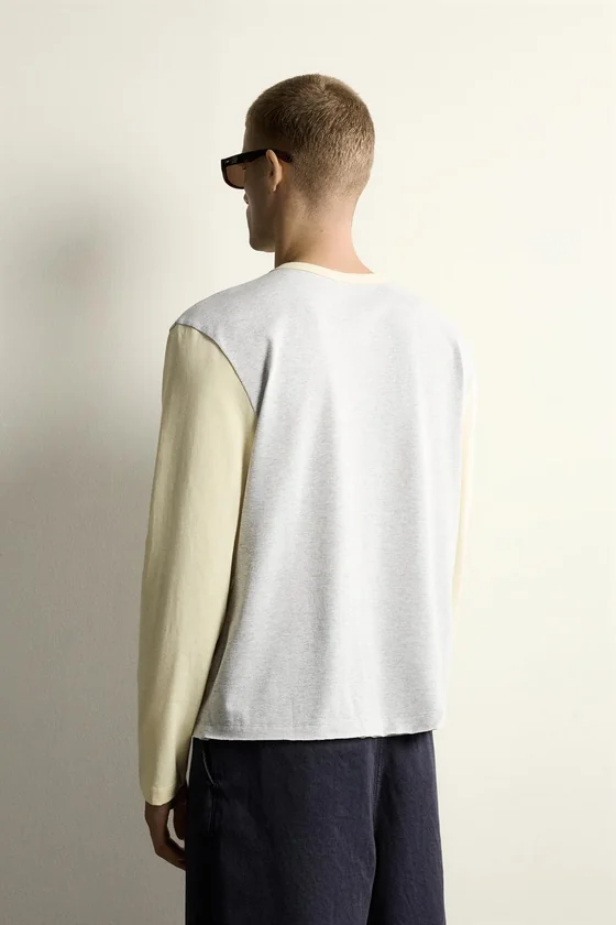 ФУТБОЛКА RELAXED FIT COLOR BLOCK