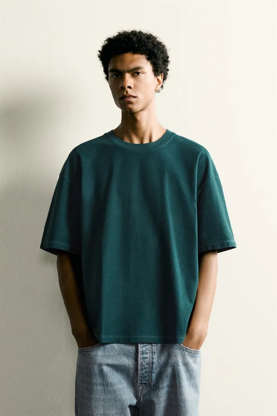 ФУТБОЛКА RELAXED FIT СО ШВОМ