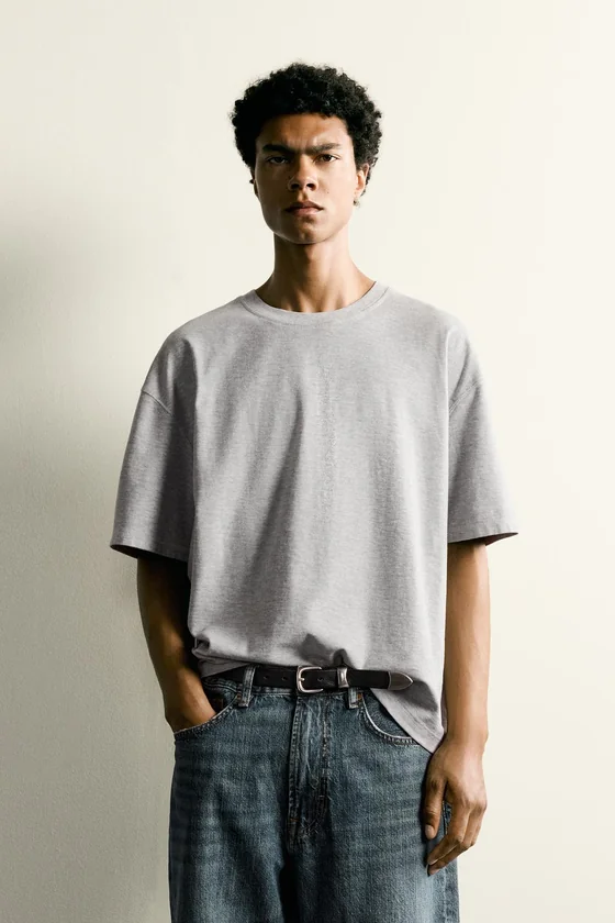 ФУТБОЛКА RELAXED FIT СО ШВОМ