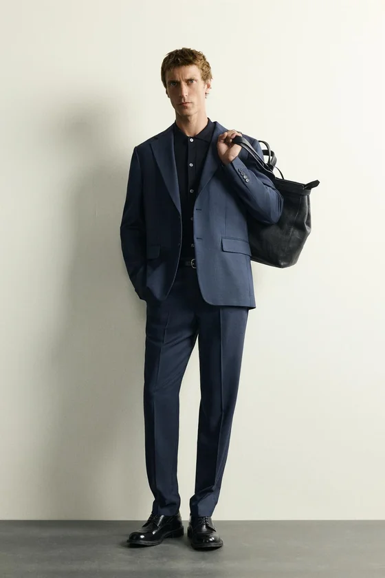 КОСТЮМНЫЕ БРЮКИ REGULAR FIT В КЛЕТКУ