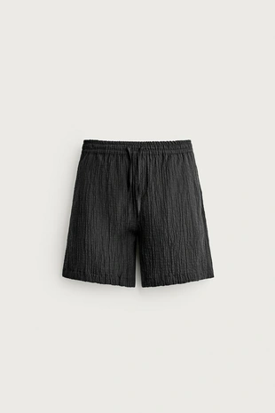 Шорты Relaxed Fit с рельефной фактурой- Заказать в России