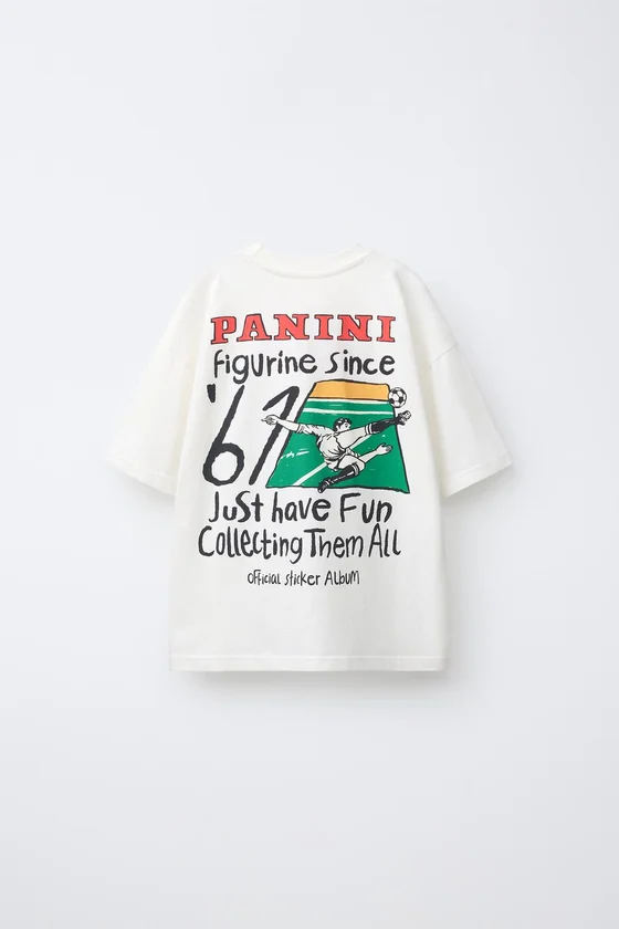 ФУТБОЛКА С ПРИНТОМ PANINI ©