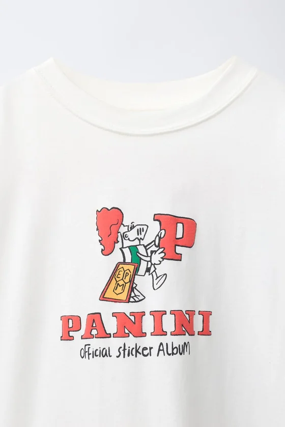 ФУТБОЛКА С ПРИНТОМ PANINI ©