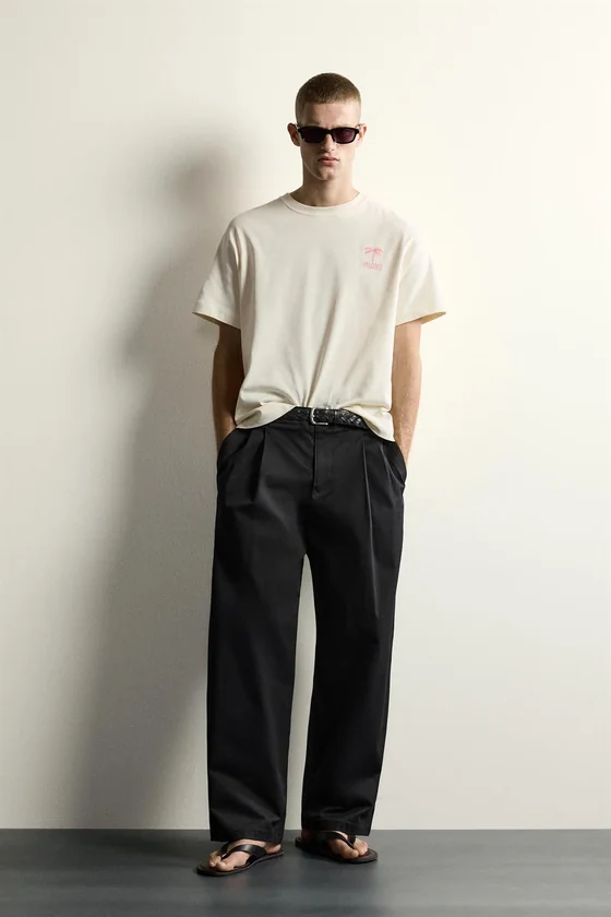 ФУТБОЛКА RELAXED FIT С НАШИВКОЙ MIAMI