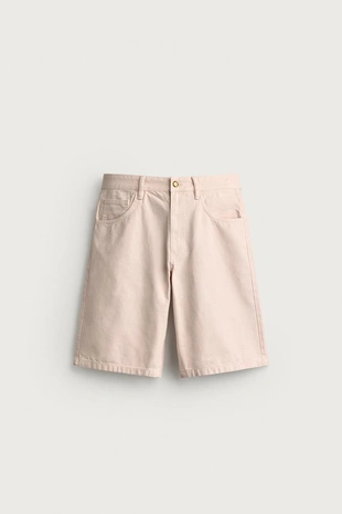 Джинсовые шорты Relaxed Fit- Заказать в России