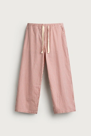 Брюки Baggy Fit в полоску- Заказать в России