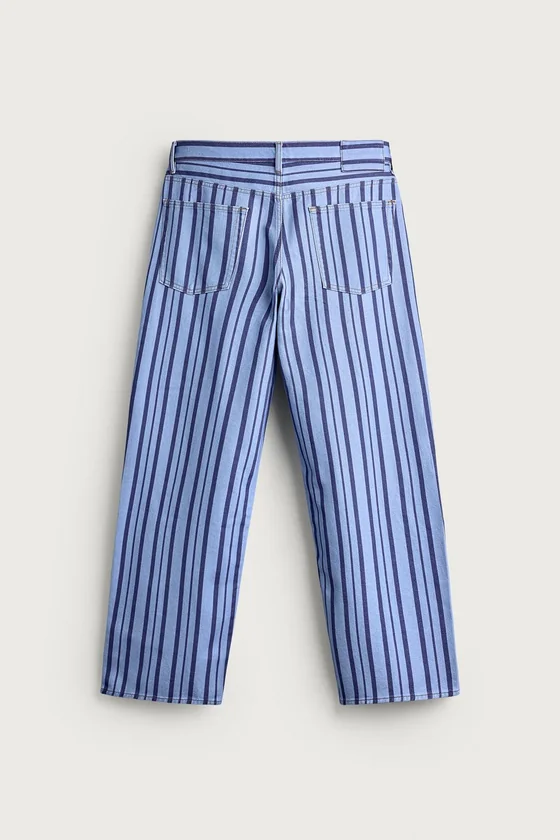 БРЮКИ STRAIGHT FIT В ПОЛОСКУ
