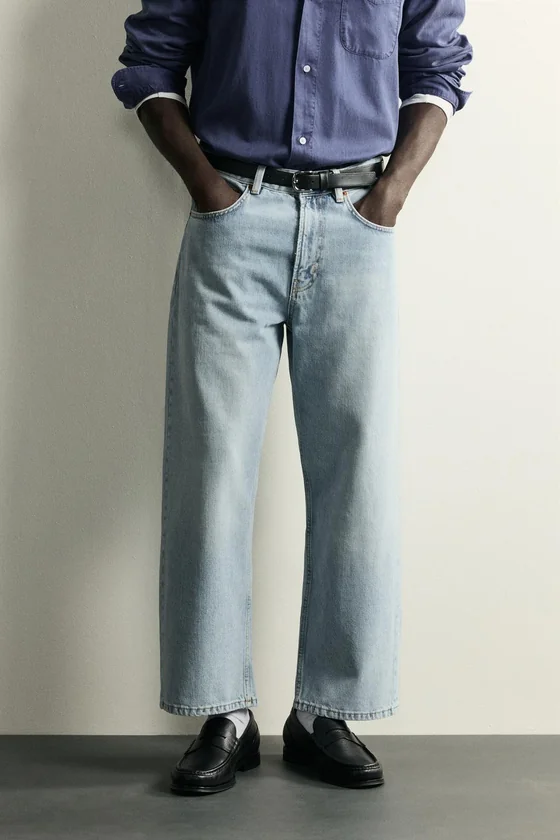 УКОРОЧЕННЫЕ ДЖИНСЫ LOOSE FIT