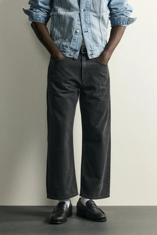 Укороченные джинсы Loose Fit