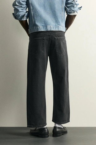 Укороченные джинсы Loose Fit