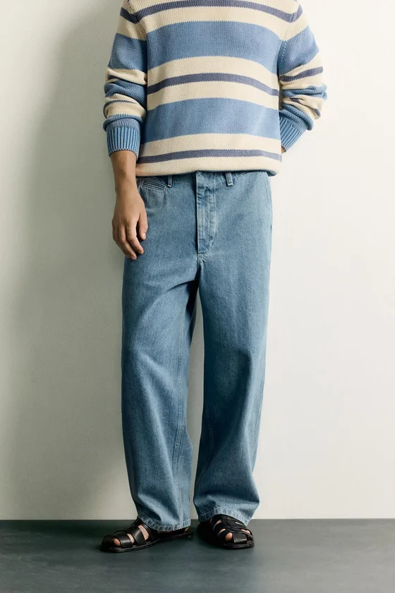 ДЖИНСОВЫЕ БРЮКИ ЧИНОС STRAIGHT FIT