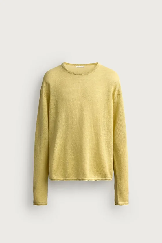 СВИТЕР RELAXED FIT ИЗ 100% КОНОПЛИ