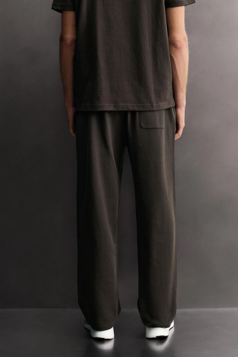 Джоггеры свободного кроя из плотного хлопка