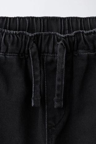 Брюки Baggy из саржи- Заказать в России