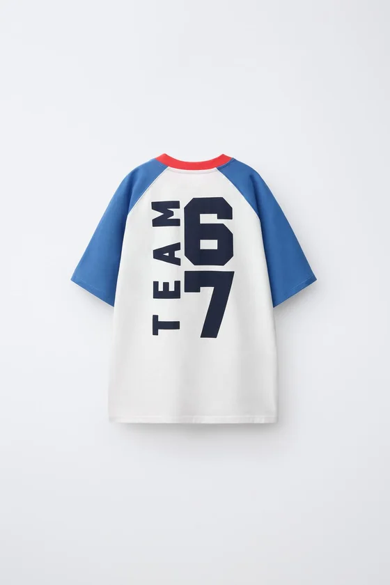 ФУТБОЛКА С РУКАВАМИ РЕГЛАН TEAM SIX SEVEN