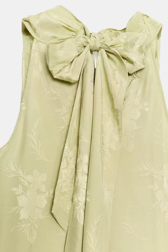 ЖАККАРДОВЫЙ ТОП С БАХРОМОЙ — ZW COLLECTION