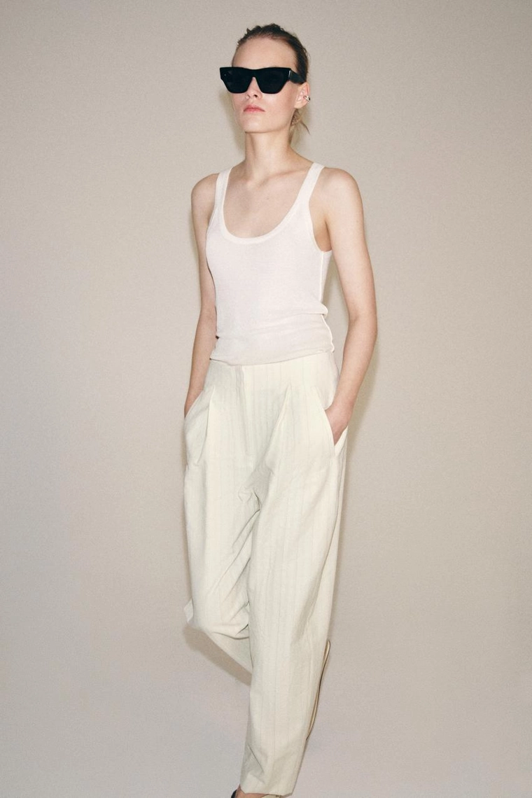 БРЮКИ  В ПОЛОСКУ — коллекция Zara «ZW»