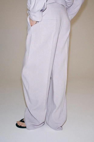 Mauve | 1981/980/612 - Zara Брюки-баллоны ZW COLLECTION