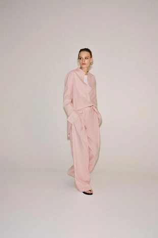 Купить Zara Брюки с защипами — ZW COLLECTION