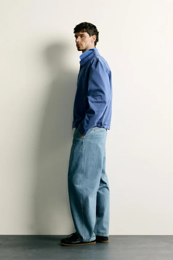 КУРТКА ИЗ СТИРАНОГО ХЛОПКА REGULAR FIT