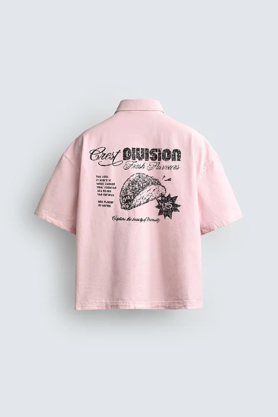 КОМБИНИРОВАННАЯ РУБАШКА RELAXED FIT
