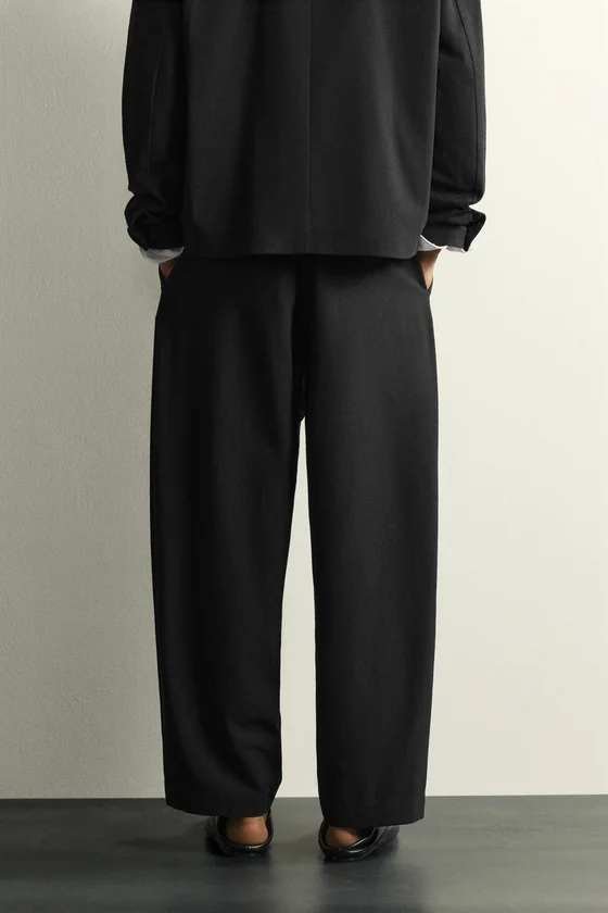 БРЮКИ BALLOON FIT С ЗАПАХОМ