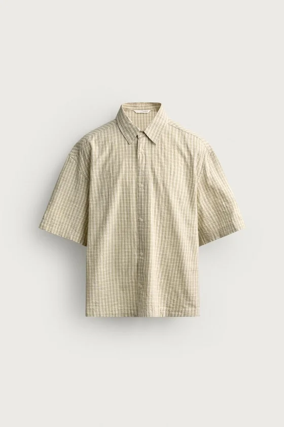 РУБАШКА BOXY FIT В КЛЕТКУ