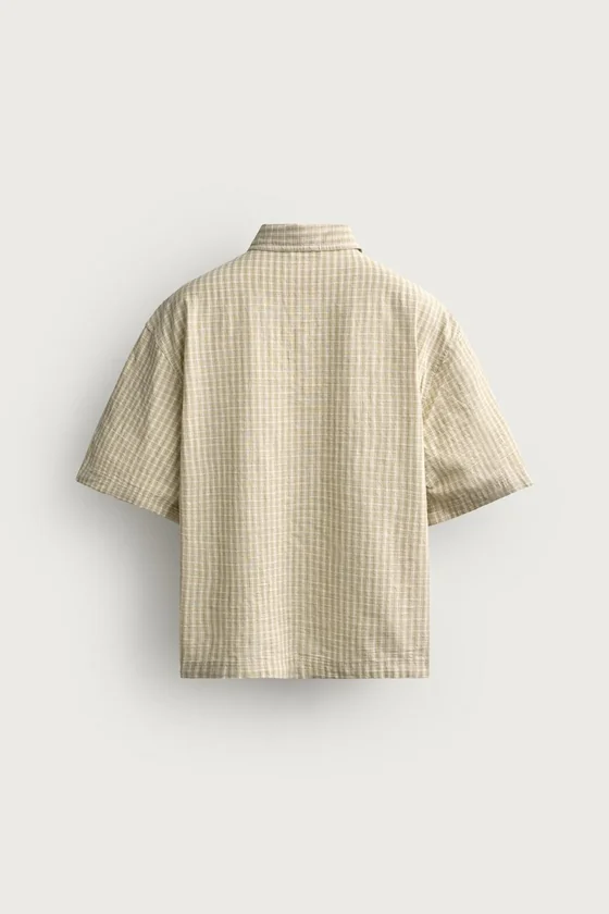 РУБАШКА BOXY FIT В КЛЕТКУ